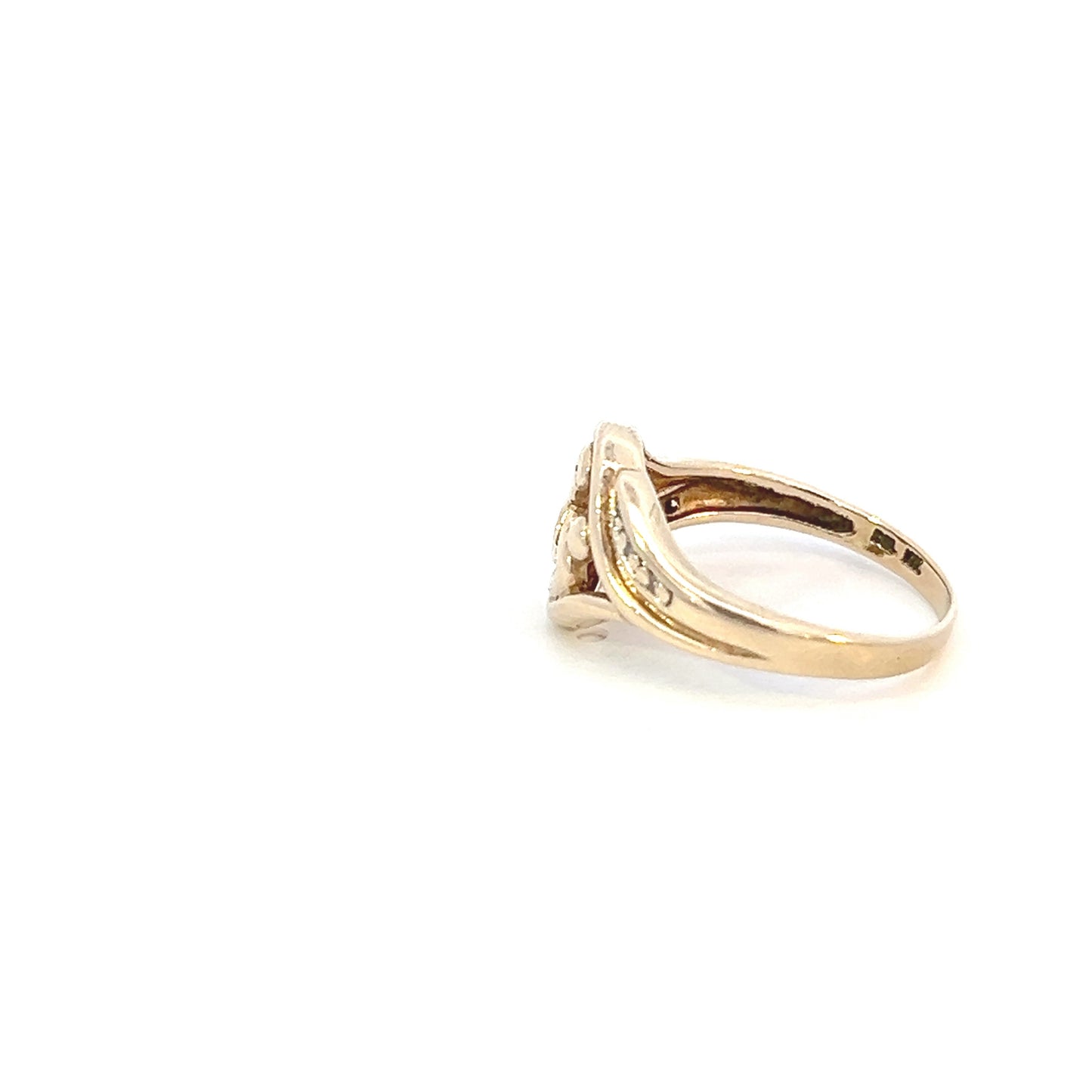 Motherhood Style Ring - .04CTW - 10k - Yellow Gold - Size 6
