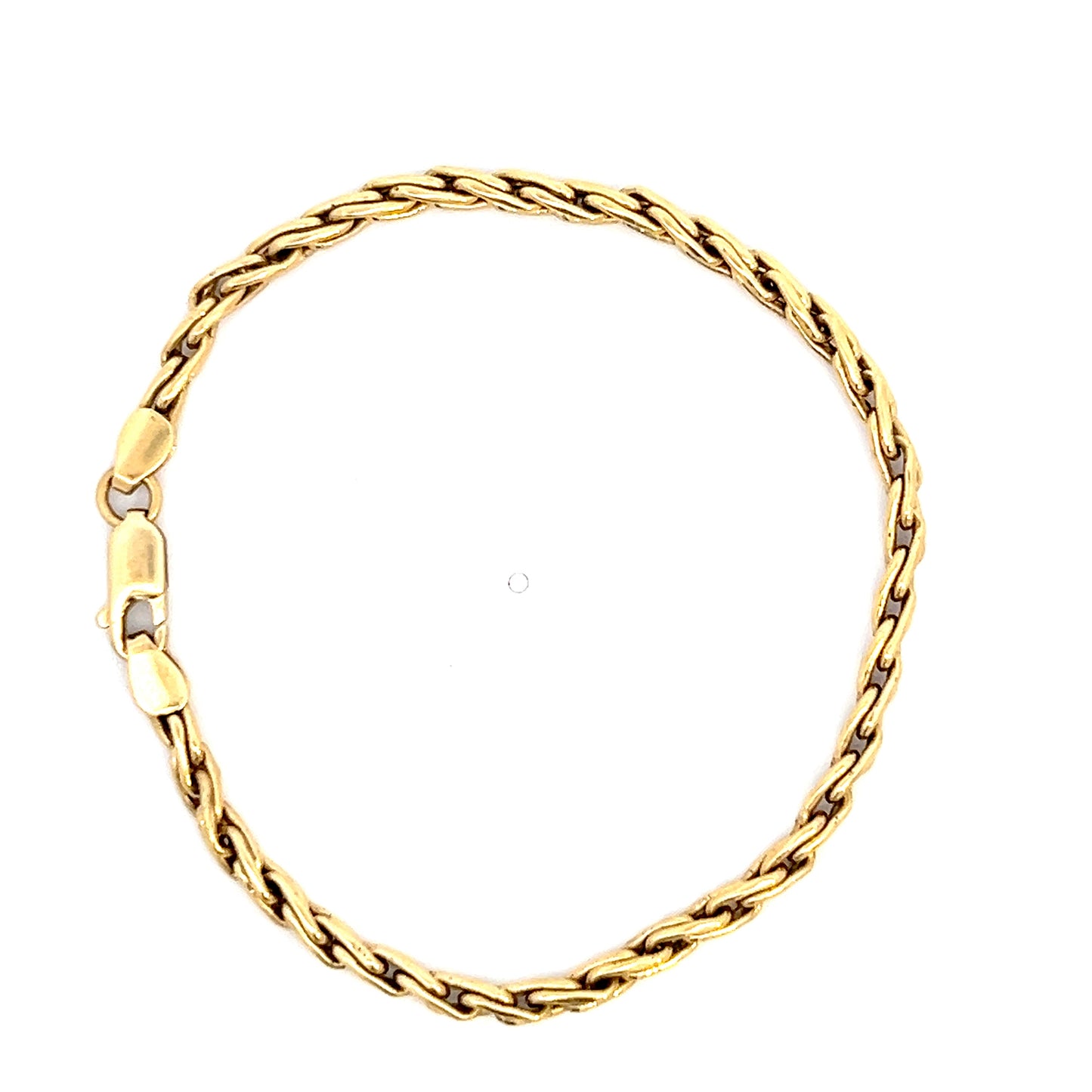8" Cable Link Bracelet - 18k - Yellow Gold - 5.75g