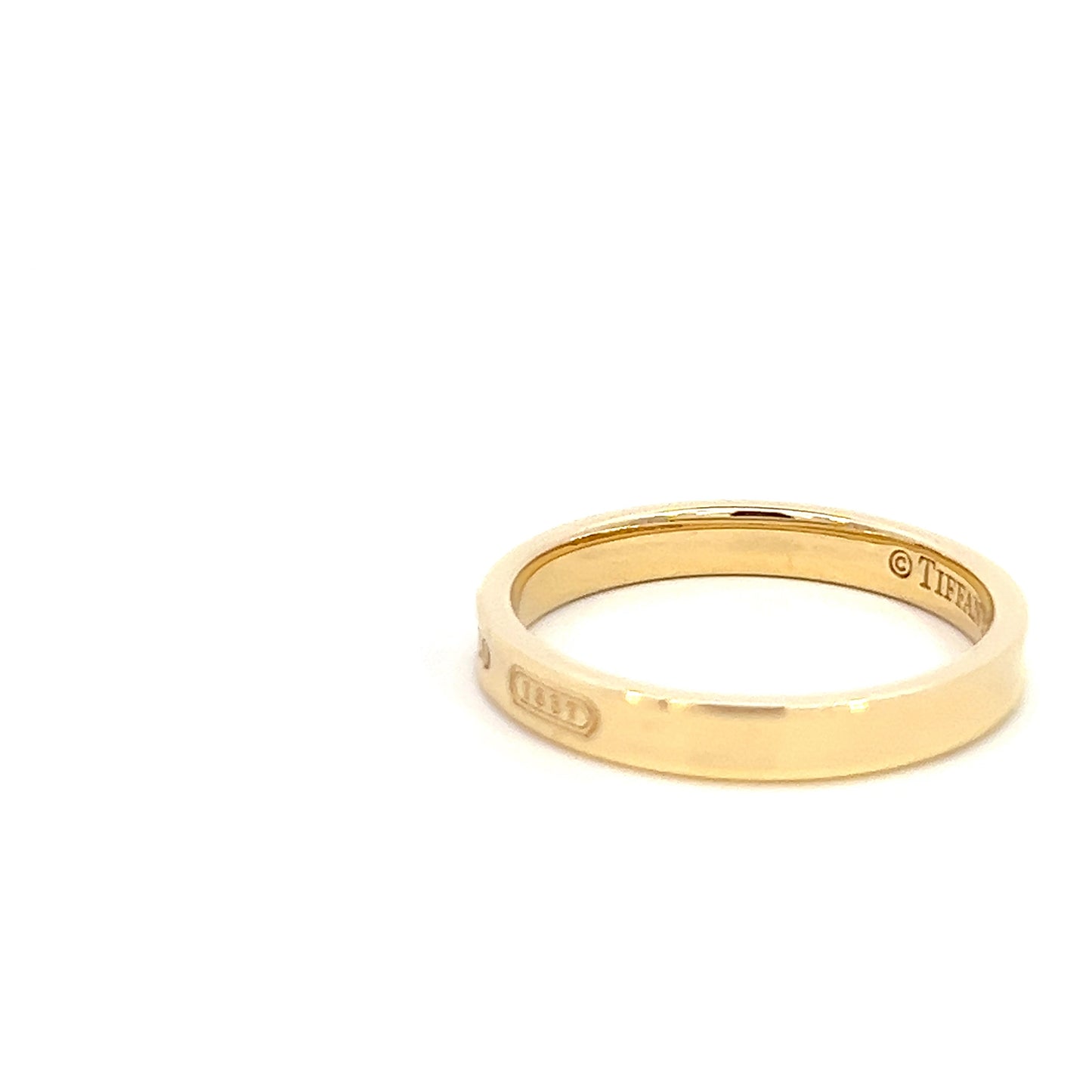 Gold Band - Tiffany & Co. - 18k - .750 - Yellow Gold - Size 13 - 7.62g