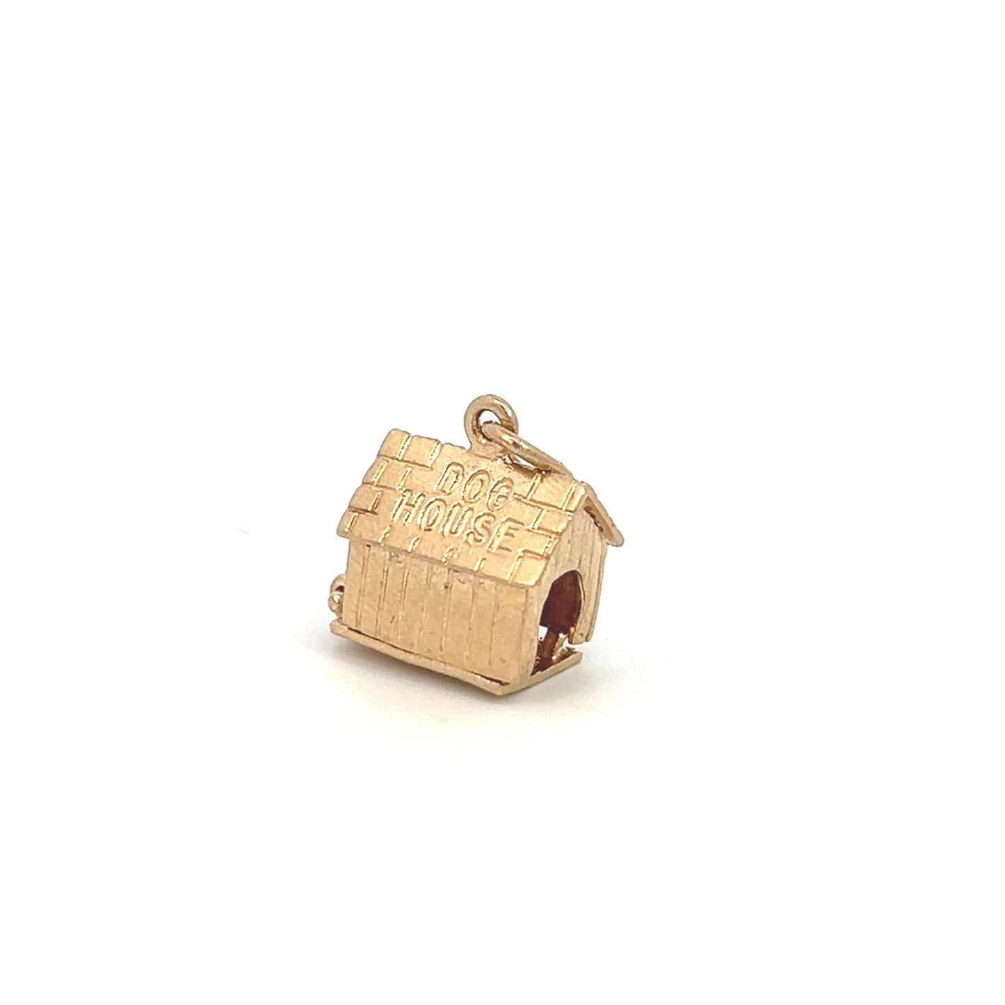 'Dog House' Pendant - 10k - Solid Yellow Gold - 4.7g